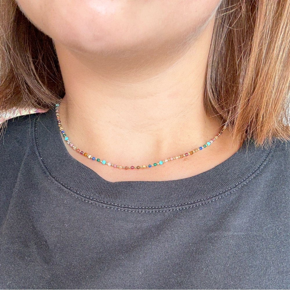 Multicolor Beaded Necklace